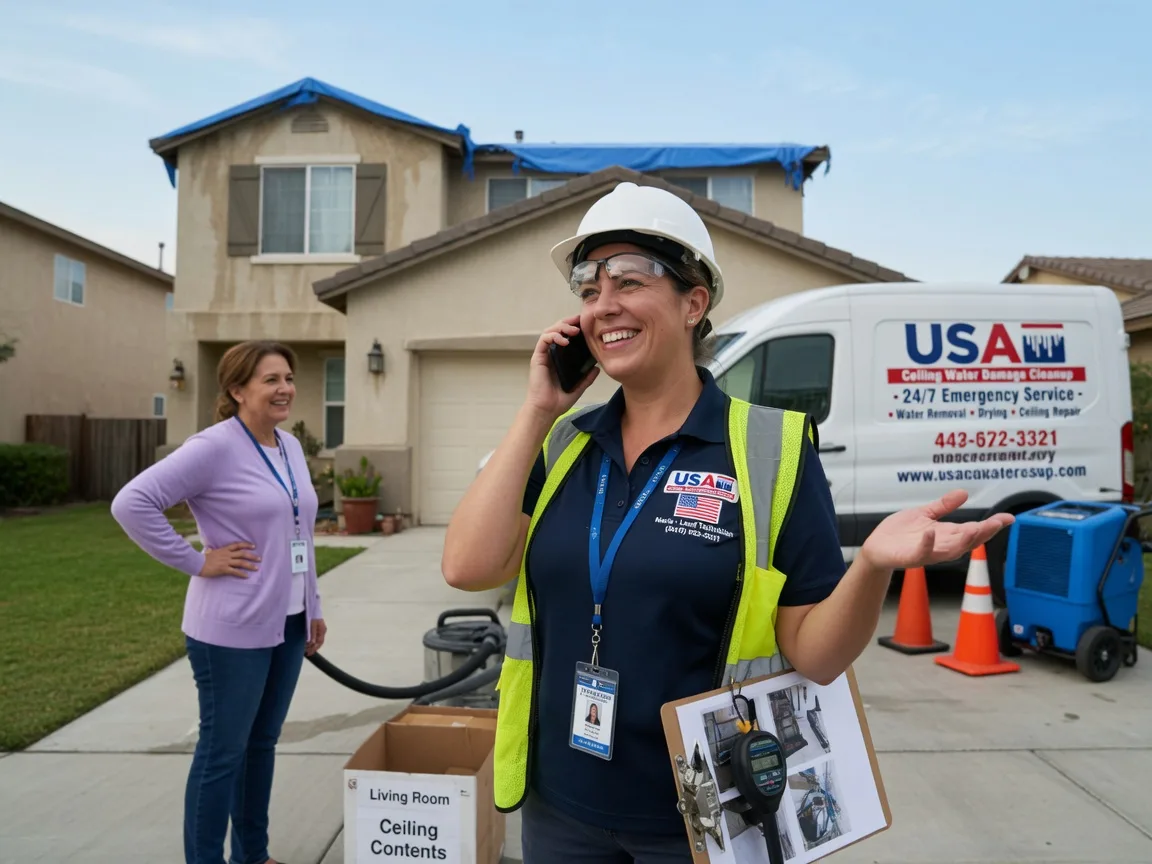 Ceiling Water Damage Restoration Matherville, IL FAQs